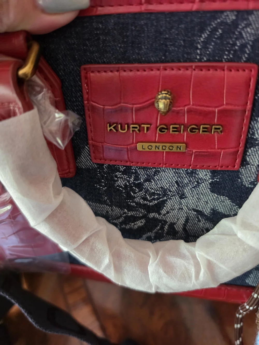 ❤️ NWT Kurt Geiger London Tote + Starbucks Bundle